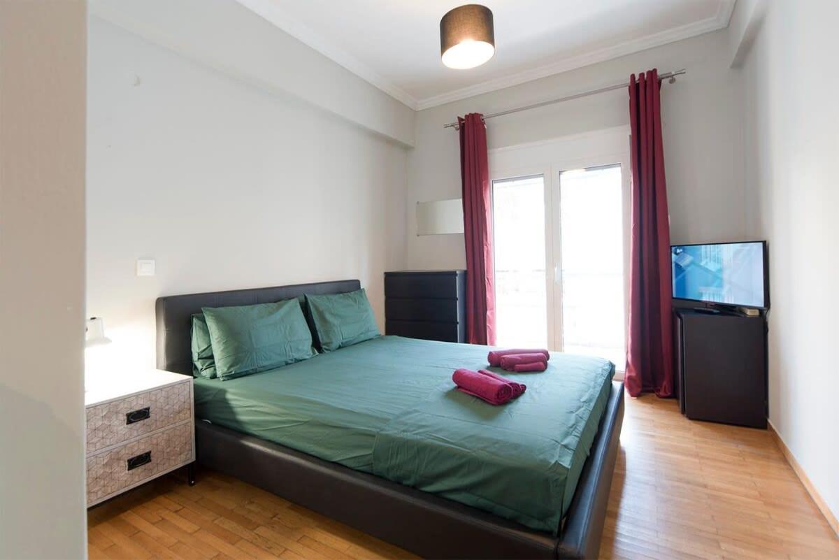Central Apartment 3' To Metaksourgio Metro Station أثينا المظهر الخارجي الصورة